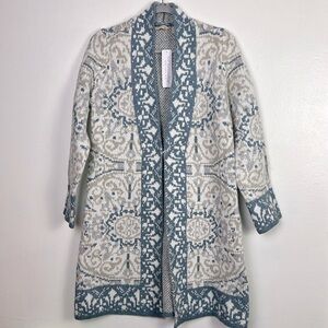 Soft Surroundings‎ New Women’s Small Barra Cardigan Wool Blend